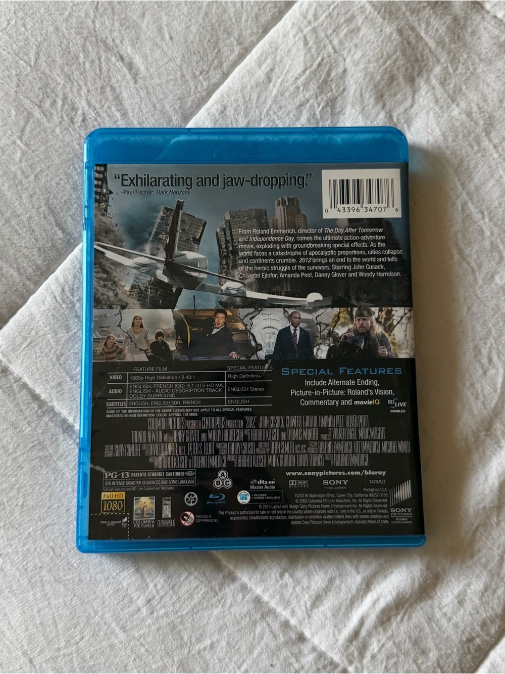 2012 Blu Ray - Picture 2 of 3